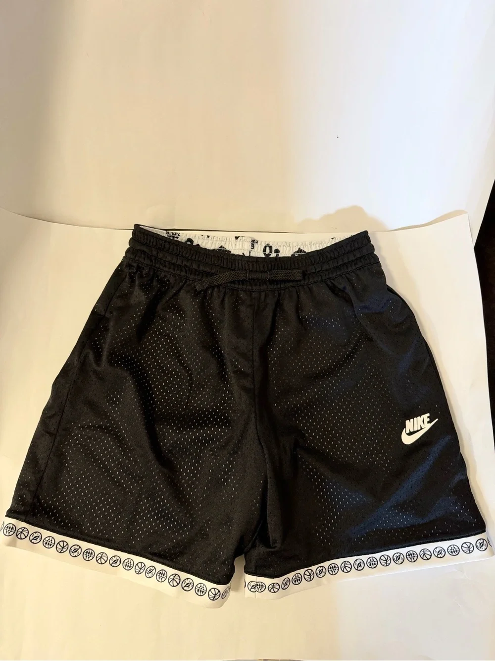 Nike Black & White Kids Basketball Jersey and Shorts Set - Panther Graphic
